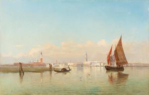 CECCHINI PRICHARD Eugenio 1831-1896,Disgelo a Venezia,Finarte IT 2022-06-08