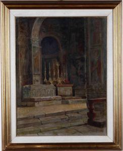 CECCONI Lorenzo 1863-1947,Basilica di San Pietro in Valle,Cambi IT 2022-10-25