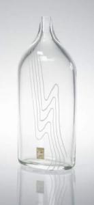 cedenese,Vase en verre à décor de rayures blanches.,Damien Leclere FR 2009-10-24