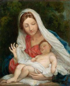 CELENTANO Bernardo 1835-1863,Madonna con bambino,Blindarte IT 2023-05-31
