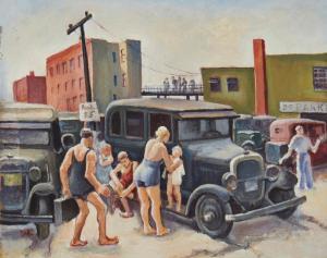 CELENTANO Daniel Ralph 1902-1980,"Long Beach",John Moran Auctioneers US 2023-05-09