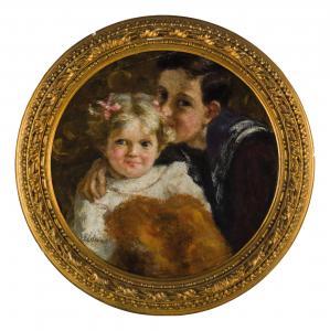 CELESIA DI VEGLIASCO Carla 1868-1939,Ritratti di bambini,Wannenes Art Auctions IT 2020-03-05