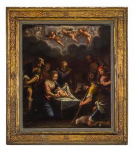 CELESTI Andrea 1637-1700,L'Adorazione dei pastori,Wannenes Art Auctions IT 2020-12-21