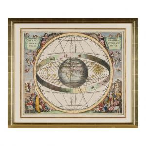 CELLARIUS Andreas,Scenographia Systematis Mundani Ptolemaici,1660,Lyon & Turnbull 2017-01-11