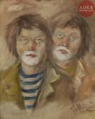 CELLIATI Gian Petro 1900,Clowns,Ader FR 2017-10-06