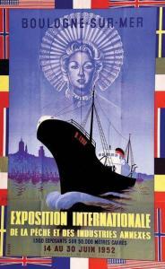 CELLO,Boulogne sur Mer Exposition Internationale de la P,1952,Millon & Associés FR 2020-02-28