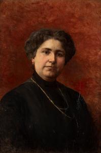 CELOMMI Pasquale 1851-1928,Ritratto della moglie del pittore, Giuseppina Gius,Finarte IT 2023-10-19