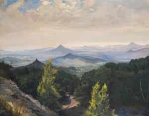 CENEK Kvicala,From the Plešivec Quarry (A View of Central Bohemi,1951,Palais Dorotheum 2018-09-22