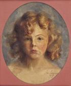 CERISIER Simone Marie,"Porträt eines Mädchens",1925,Palais Dorotheum AT 2013-03-26