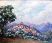 CERMIONIANI Vincent,VUE DU VILLAGE DE CAGNES SUR MER,Pillon FR 2012-07-01