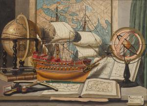 CERNY Charles 1892-1965,A maritime still life,1960,Bonhams GB 2014-06-25