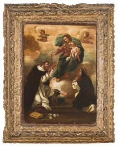 CERRUTI Michelangelo 1666-1748,Bozzetto Madonna con Bambino e Santi,Wannenes Art Auctions 2020-09-24