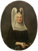 CERUTI Giacomo Antonio Melchiorre 1698-1767,Portrait of a nun, half-length, holding a praye,Bonhams 2014-12-03