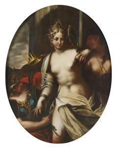 CERVELLI Federico 1625-1700,Prudenza tra Vittoria e Giustizia,Capitolium Art Casa d'Aste 2022-12-13