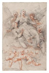 CESARI IL CAVALIER D'ARPINO Giuseppe 1568-1640,The Assumption of the Magdalene,Sotheby's 2024-01-31