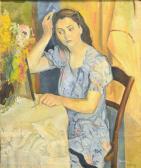 CESARINI Enzo 1914-1982,RAGAZZA ALLA TOILETTE,Poggio Bracciolini IT 2017-11-16