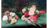 CESBRON Achille Théodore 1849-1915,jeté de roses,Aguttes FR 2003-03-28