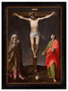 CESI Bartolomeo,Crocifissione con Maddalena e San Giovanni Evangel,Bertolami Fine Arts 2019-05-09
