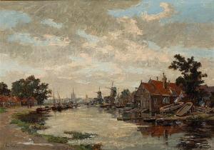 CEVAT Nico 1884-1955,De Baarsjes te Amsterdam,AAG - Art & Antiques Group NL 2017-12-18