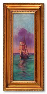 CEVAT USKUDARLI,Sailing boat Sarayburnu,1909,Alif Art TR 2016-10-23