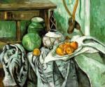 CEZANNE Paul,Still Life with Ginger Jar and Eggplant,1890,The Colonel's Auction House 2010-04-16