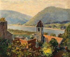 CHABERT Egon 1889-1962,Dürnstein,Palais Dorotheum AT 2021-12-18