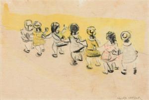CHABOR Moura 1905-1995,Children Playing,Barridoff Auctions US 2023-05-20