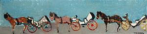 CHABOR Moura 1905-1995,Horse Carriages,Barridoff Auctions US 2023-05-20