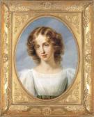 CHABORD Joseph,PORTRAIT OF HÉLÈNE-LOUISE-ELISABETH DE MECKLENBURG,1826,Christie's 2005-07-06