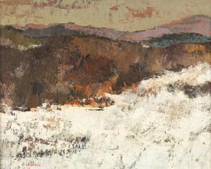 CHABOUDE Jean 1927-1987,Winter Mountain Landscape,1967,Simon Chorley Art & Antiques GB 2019-10-15
