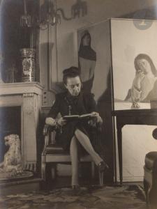 CHADOURNE Georgette 1899-1983,Elsa Schiaparelli chez elle. Paris,1937,Ader FR 2022-11-10