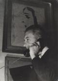 CHADOURNE Georgette 1899-1983,Paul ELUARD au téléphone,1945,Millon & Associés FR 2005-05-11