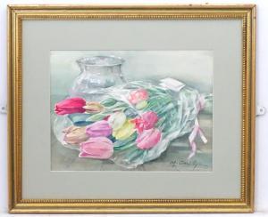 CHADWICK ARRIDGE Irene Margaret 1921,Bouquet of Tulips,Dickins GB 2019-06-17
