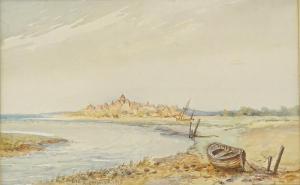 CHADWICK Arthur 1900-1900,view towards Rye,1928,Burstow and Hewett GB 2018-11-15