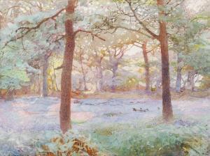 CHADWICK Ernest Albert 1876-1955,In a bluebell wood,Dreweatt-Neate GB 2013-02-27