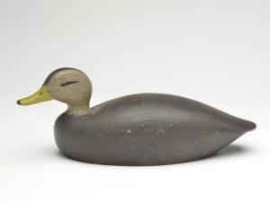CHADWICK Keyes 1865-1958,Large black duck,Guyette & Schmidt US 2021-08-06