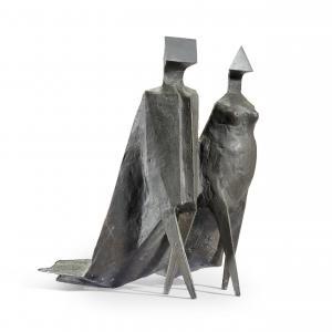 CHADWICK Lynn 1914-2003,Cloaked Couple V,1977,Christie's GB 2024-03-21