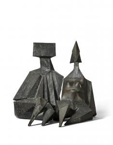 CHADWICK Lynn 1914-2003,Sitting Figures III,1973,Christie's GB 2024-03-21