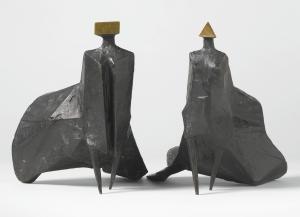 CHADWICK Lynn 1914-2003,WALKING CLOAKED FIGURES I,1980,Sotheby's GB 2015-05-06