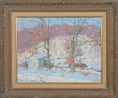 CHADWICK William 1879-1962,Snow Scene,Alderfer Auction & Appraisal US 2006-12-05