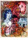 CHAGALL Marc 1887-1985,Chagall,1968,Chalk & Vermilion - Martin Lawrence GB 2007-04-20