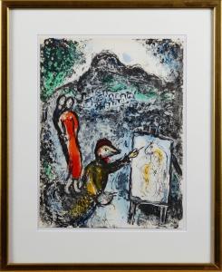 CHAGALL Marc 1887-1985,Komposition ur Hommage à M Chagall,Stadsauktion Frihamnen SE 2010-01-18