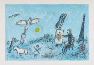 CHAGALL Marc 1887-1985,Le Peintre et son Double,1981,Dreweatts GB 2016-07-21
