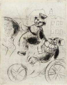 CHAGALL Marc 1887-1985,Les Ames Mortes: One Plate (see C. books 17),1948,Christie's GB 2004-02-12