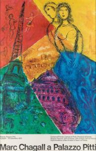 CHAGALL Marc 1887-1985,Marc Chagall a Palazzo Pitti,1978,Shapiro Auctions US 2018-06-02