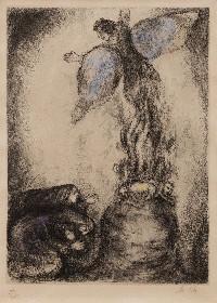 CHAGALL Marc 1887-1985,Pl.53 from Bible,Mallet JP 2016-07-14