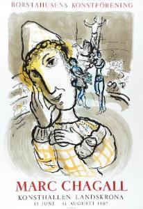 CHAGALL Marc 1887-1985,Plakat z wystawy Marca Chagalla,1967,Rempex PL 2011-12-14