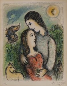 CHAGALL Marc 1887-1985,THE ADOLESCENTS (M. 741),1975,Sotheby's GB 2018-04-26
