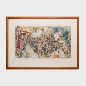 CHAGALL Marc 1887-1985,The Story of Exodus: One Plate,1966,Stair Galleries US 2018-12-14