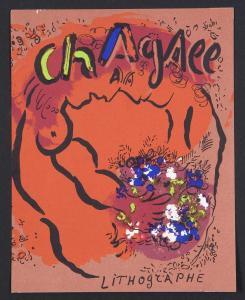 CHAGALL Marc 1887-1985,Titel-Umschlag von Lithograph I,1960,Wendl DE 2018-10-25